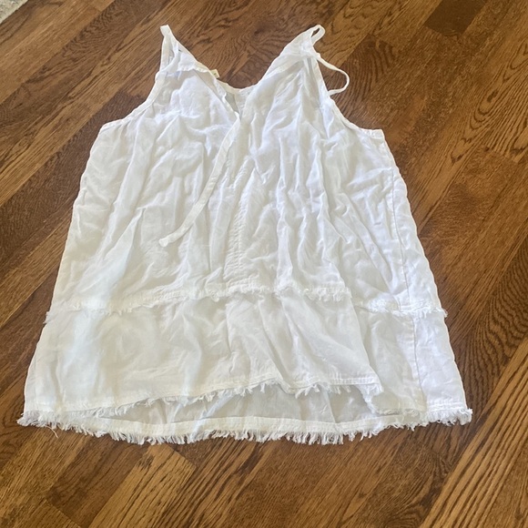 Cloth & Stone Women’s White Tank Top Size Small - Picture 3 of 5